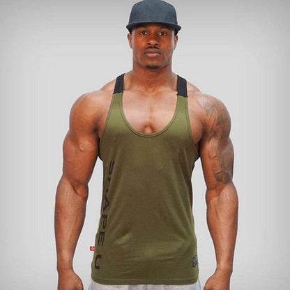 Breathable Athletic Tank Top for Men Gym and Fitness Wear HNoori
