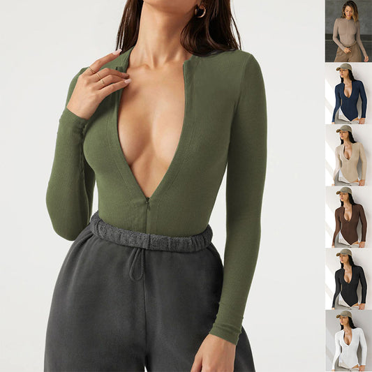 NovaLuxe Knitted Bodysuit - HNoori