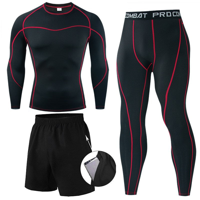 Gym Performance Tee Set Active Wear HNoori